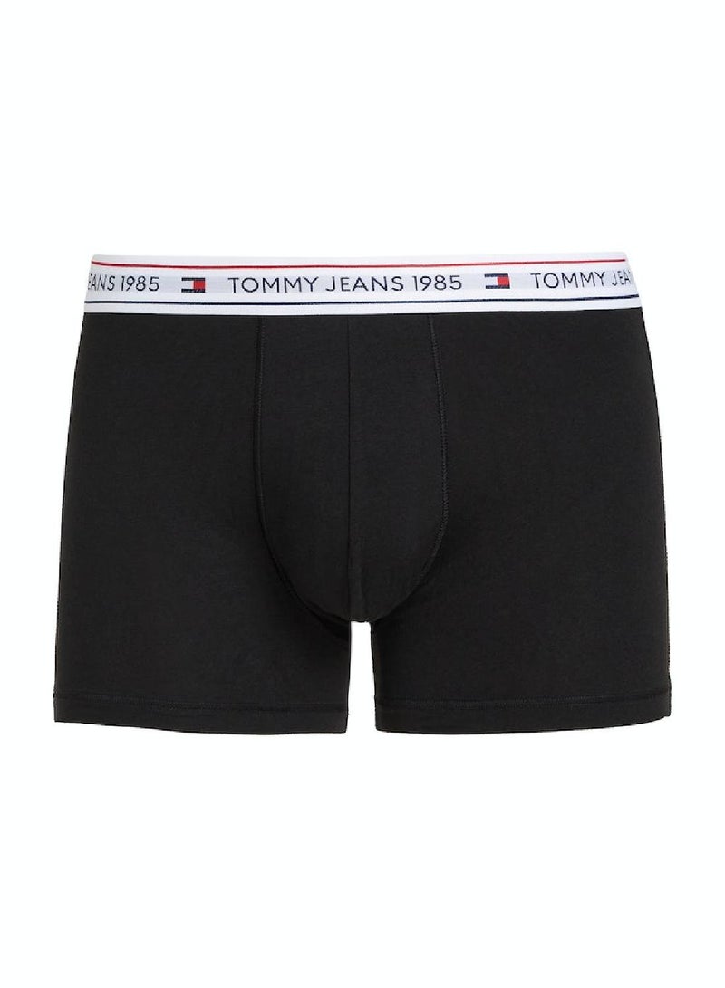 Men's 3 Pack Trunks - Cotton, Black