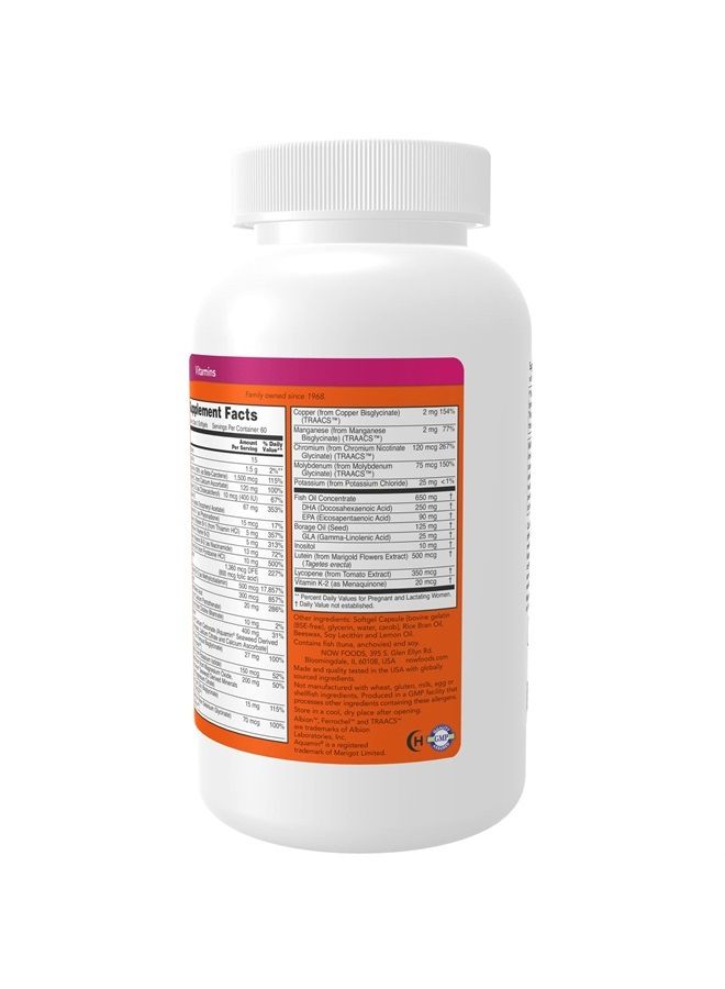 Supplements, Prenatal Gels + DHA with 250 mg DHA per serving, plus Borage Oil (GLA), 180 Softgels