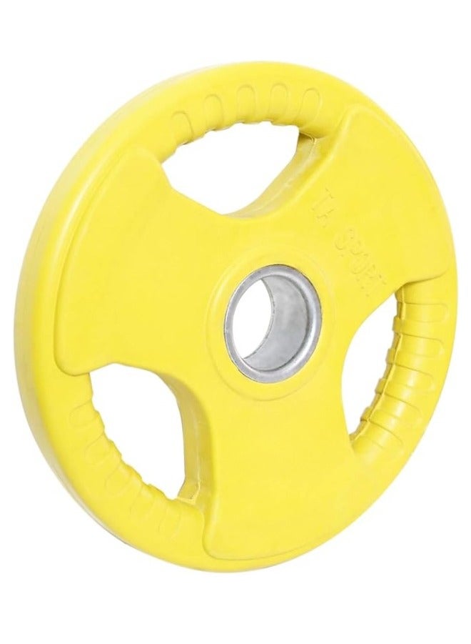 weight plate Yellow 15kg gym