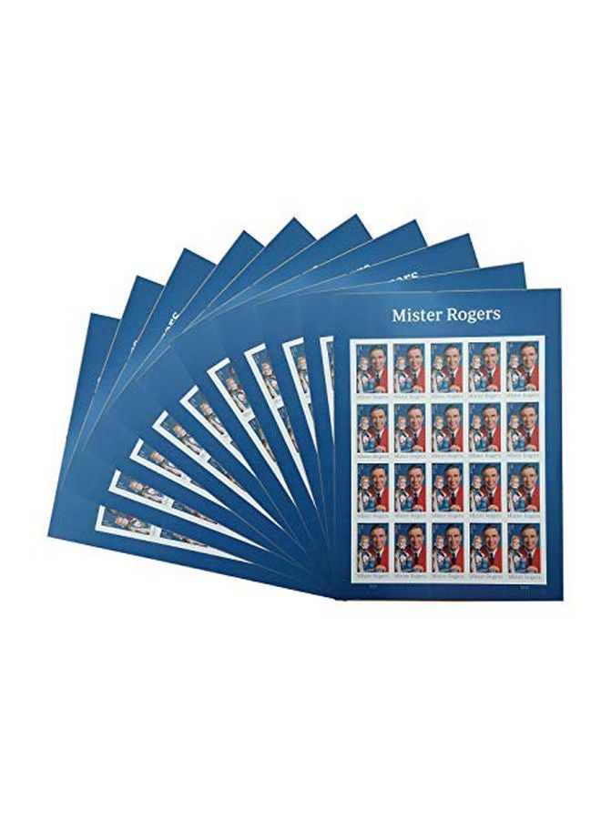 20-Piece Mr. Rogers Postage Stamp Collection