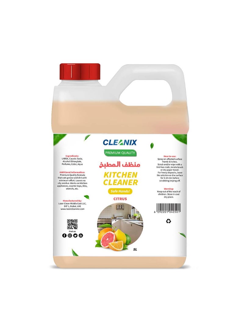 Cleanix Premium Kitchen Cleaner 5L