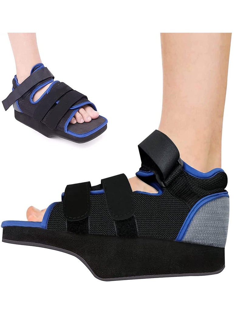 Post-op Shoes for Broken Toe Lightweight Shoes Medical Orthopedic Foot Brace Off-loading Healing shoe for Foot Surgery, Large