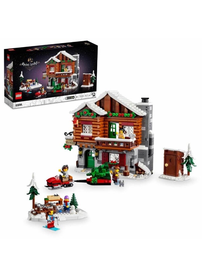 Icons Alpine Lodge 10325 Building Toy Set (1517 Pieces)