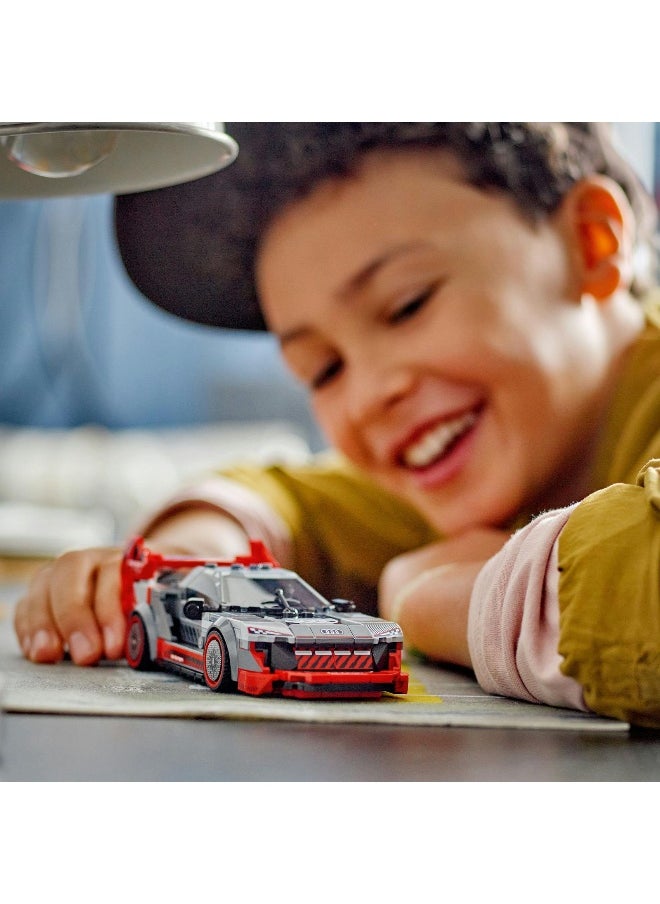 Speed Champions Audi S1 E-Tron Quattro Race Car 76921 Building Toy Set (274 Pieces)
