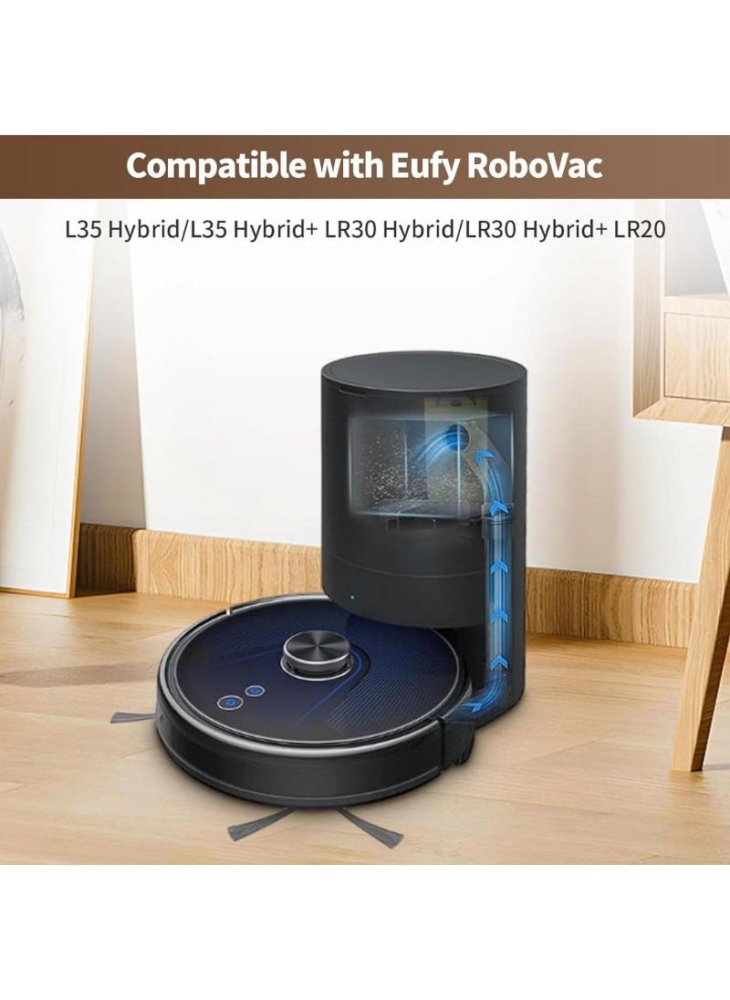 Eufy RoboVac L35 Hybrid Automatic Empty Station Vacuum Cleaner Automatic Air Cleaning Dirt Treatment Bag Accessories LR30/LR20(8 Packs)
