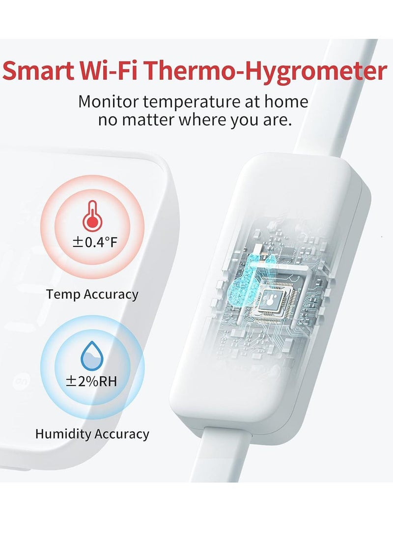 2 (2nd Gen), Work As A Wifi Thermometer Hygrometer, IR Remote Control, Smart Remote And Light Sensor, Link Switchbot To Wi-Fi (Support 2.4ghz), Compatible With Alexa & Google Assistant