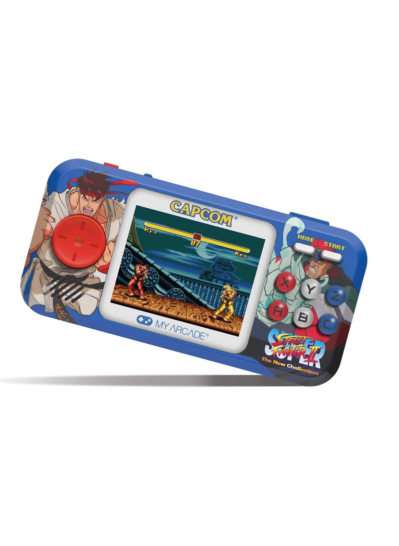 My Arcade Street Fighter II Pocket Player: Portable Game System with 2 Games, 2.75