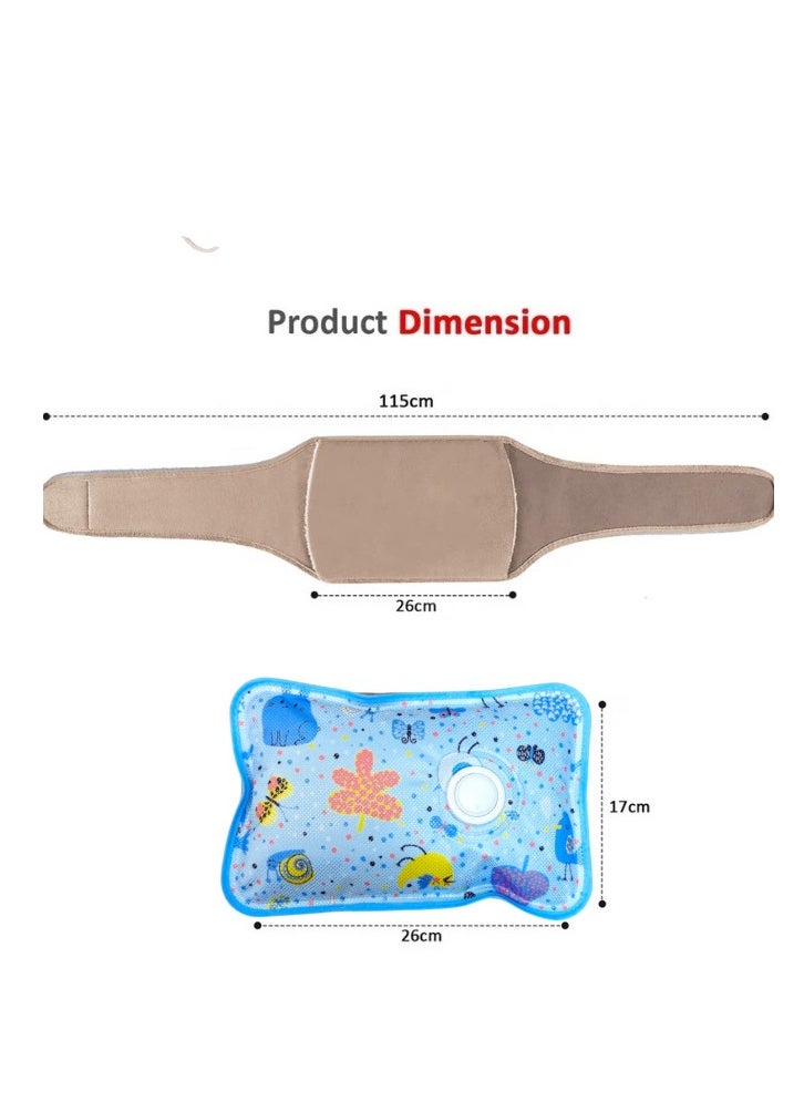 Lifenpure™ Electric rechargeable heating water bags with belt for pain relief