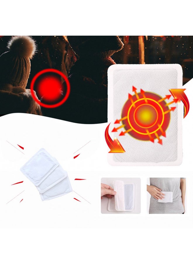 Body Warmers with Adhesive Backing Air Activate Heat Patch Disposable Gives 12 Hours Warm Pad - 12 Packs