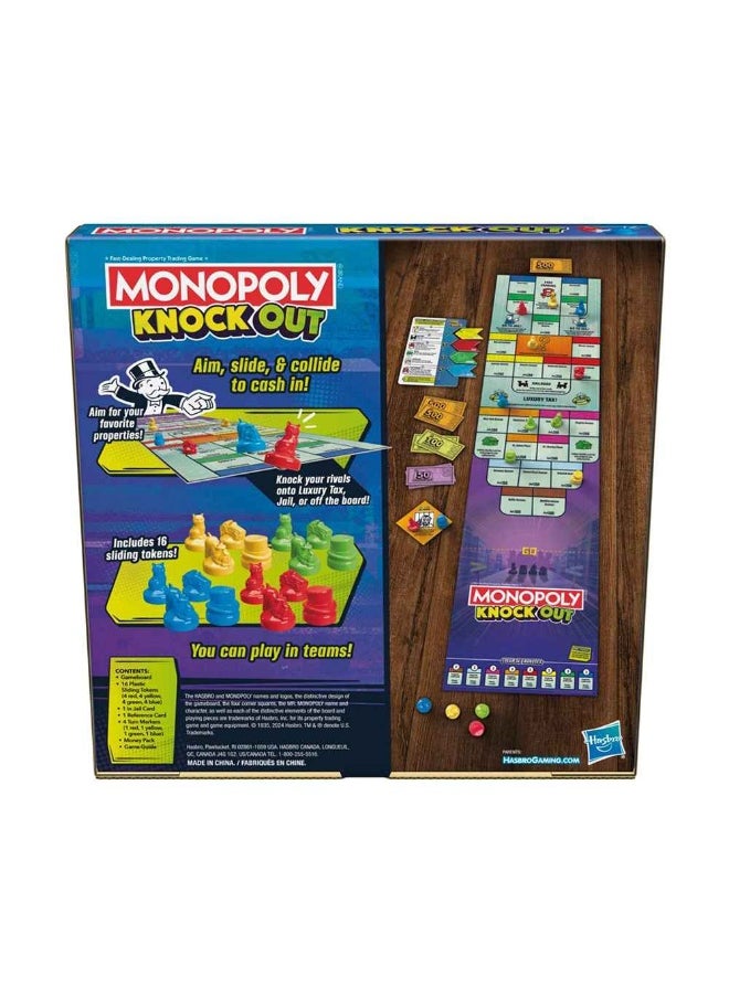 Monopoly Knockout Family Party Board Game