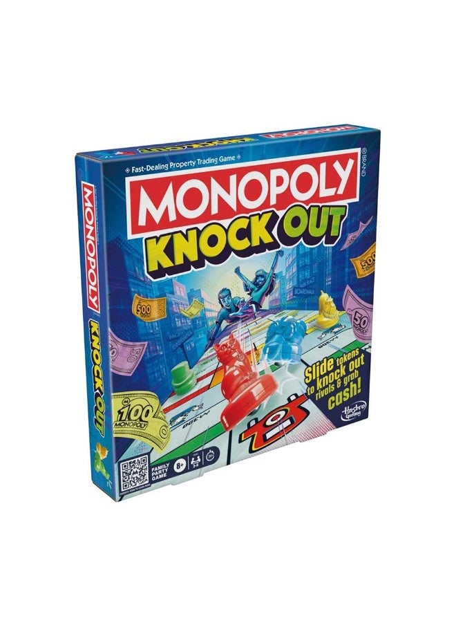 Monopoly Knockout Family Party Board Game