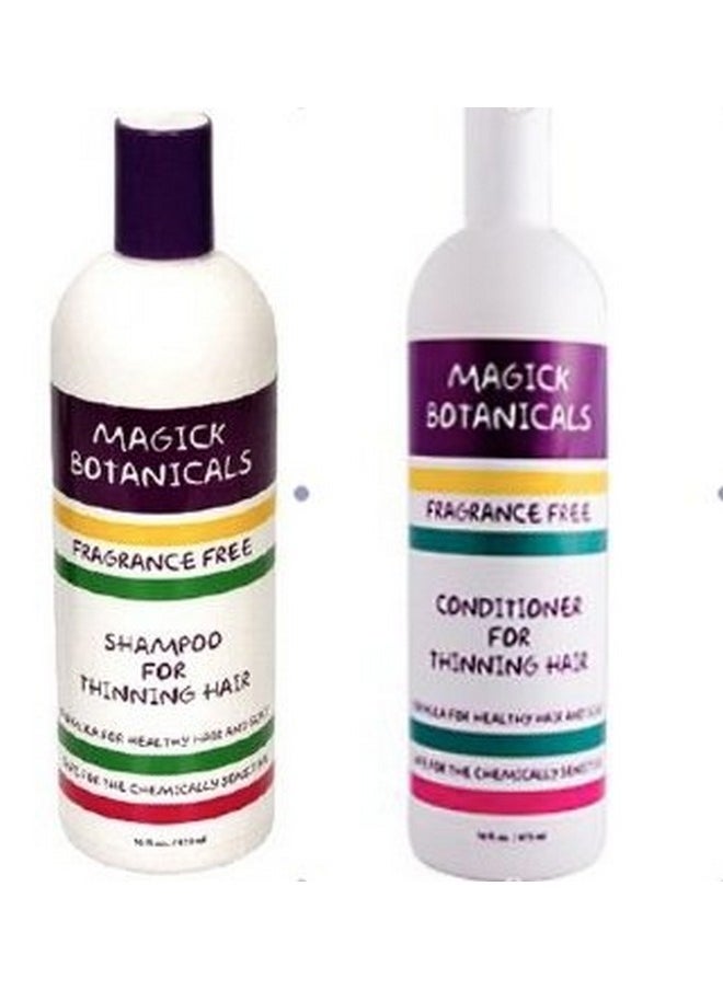 Shampoo & Conditioner Set For Thinning Hair