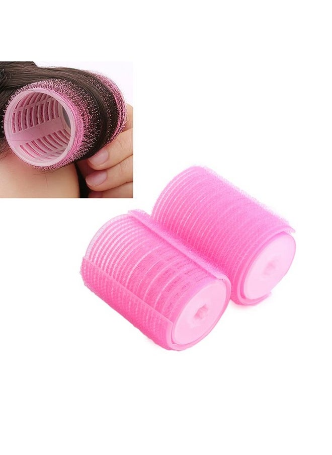 Small Hair Rollers Bangs Curlers Hair Curling Styling Tools Diy Self Grip Hair Rollers For Home Ana Hair Salon (2 Pcs Set)