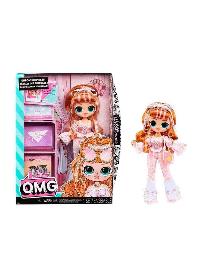 Omg Series Wildflower Doll With Accessories (25 Cm, 8 Pieces)