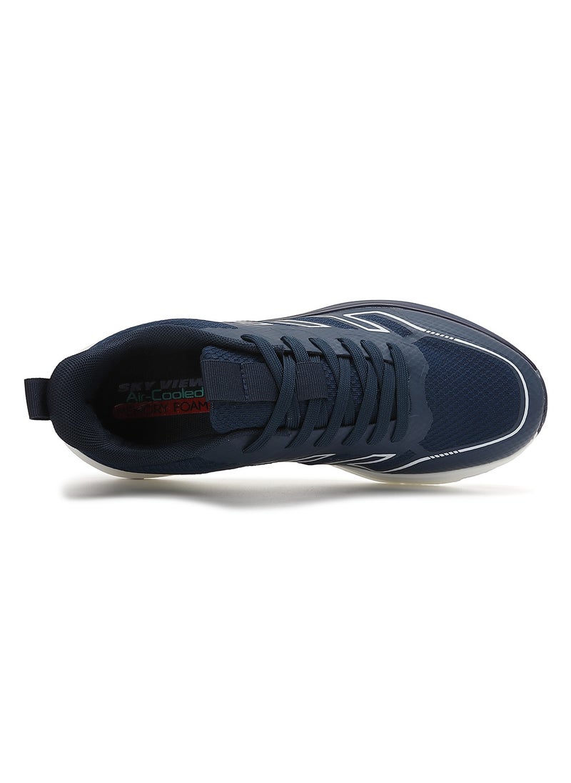 Athlesiure Men's Lace Up Walking Shoes Running Comfortable Tennis Breathable Non Slip Athletic Sports Shoes Gym Workout Cross Training Sneakers With Non-Slip Backing