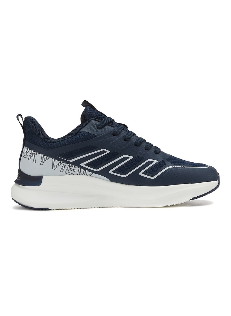 Athlesiure Men's Lace Up Walking Shoes Running Comfortable Tennis Breathable Non Slip Athletic Sports Shoes Gym Workout Cross Training Sneakers With Non-Slip Backing