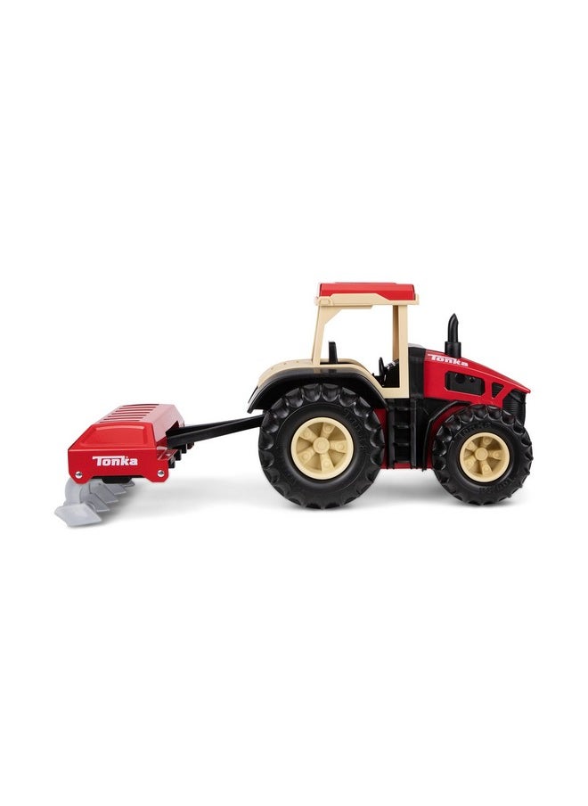 Steel Classic Farm Tractor & Plow Frustration Free Packaging Exclusive