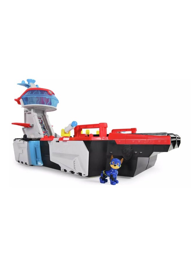 Paw Patrol Mighty Movie Aircraft Carrier Hq Playset