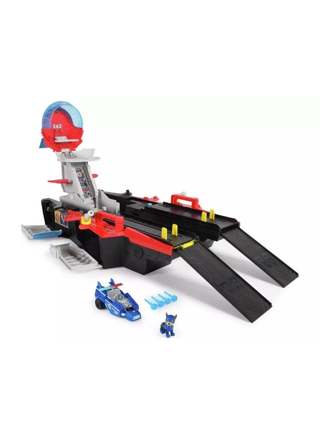 Paw Patrol Mighty Movie Aircraft Carrier Hq Playset