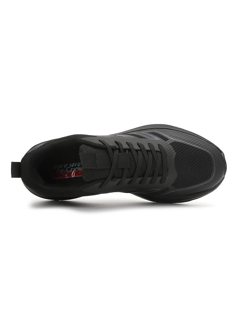 Athlesiure Men's Lace Up Walking Shoes Running Comfortable Tennis Breathable Non Slip Athletic Sports Shoes Gym Workout Cross Training Sneakers With Non-Slip Backing