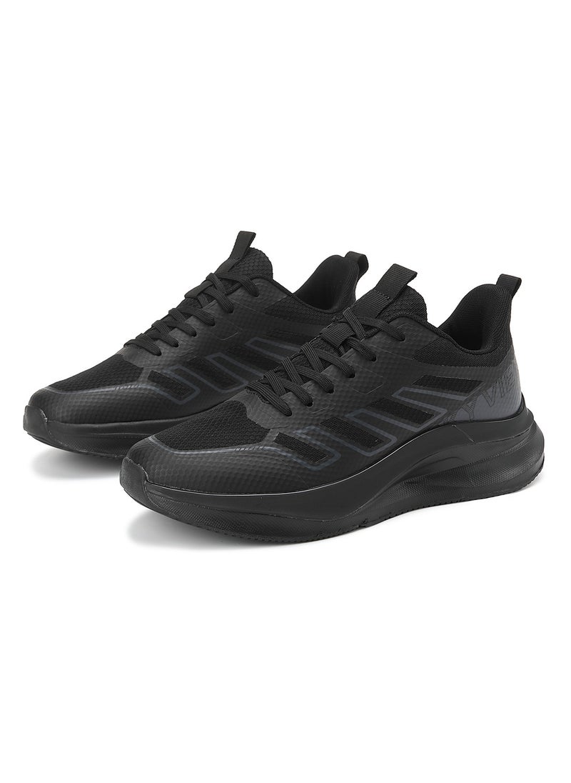 Athlesiure Men's Lace Up Walking Shoes Running Comfortable Tennis Breathable Non Slip Athletic Sports Shoes Gym Workout Cross Training Sneakers With Non-Slip Backing