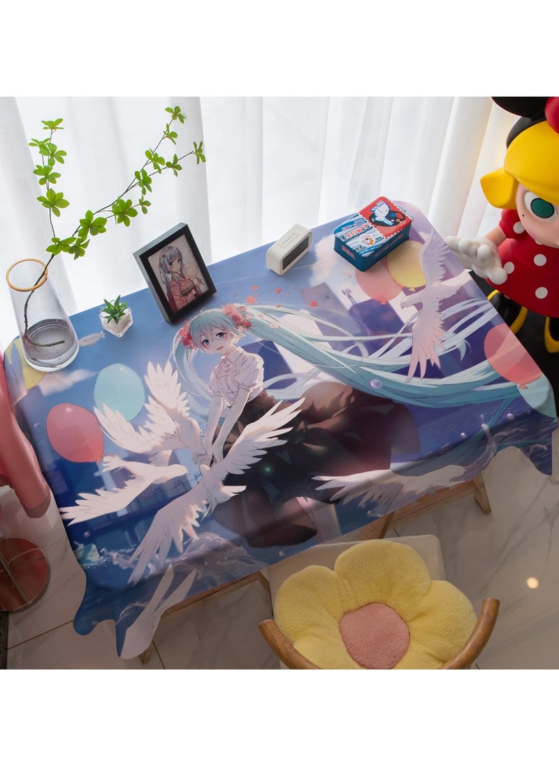 New Anime Cartoon Waterproof Cloth Tablecloth