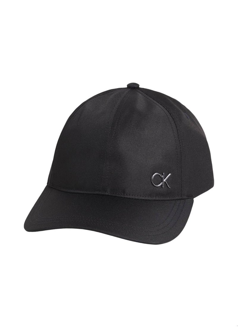 Men's Baseball Cap - Polyester, Black