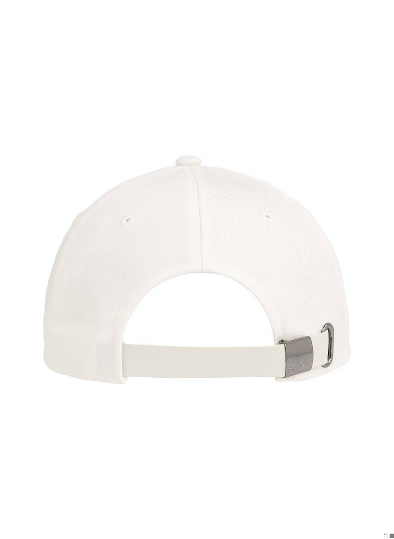 Men's Baseball Cap - Polyester, White