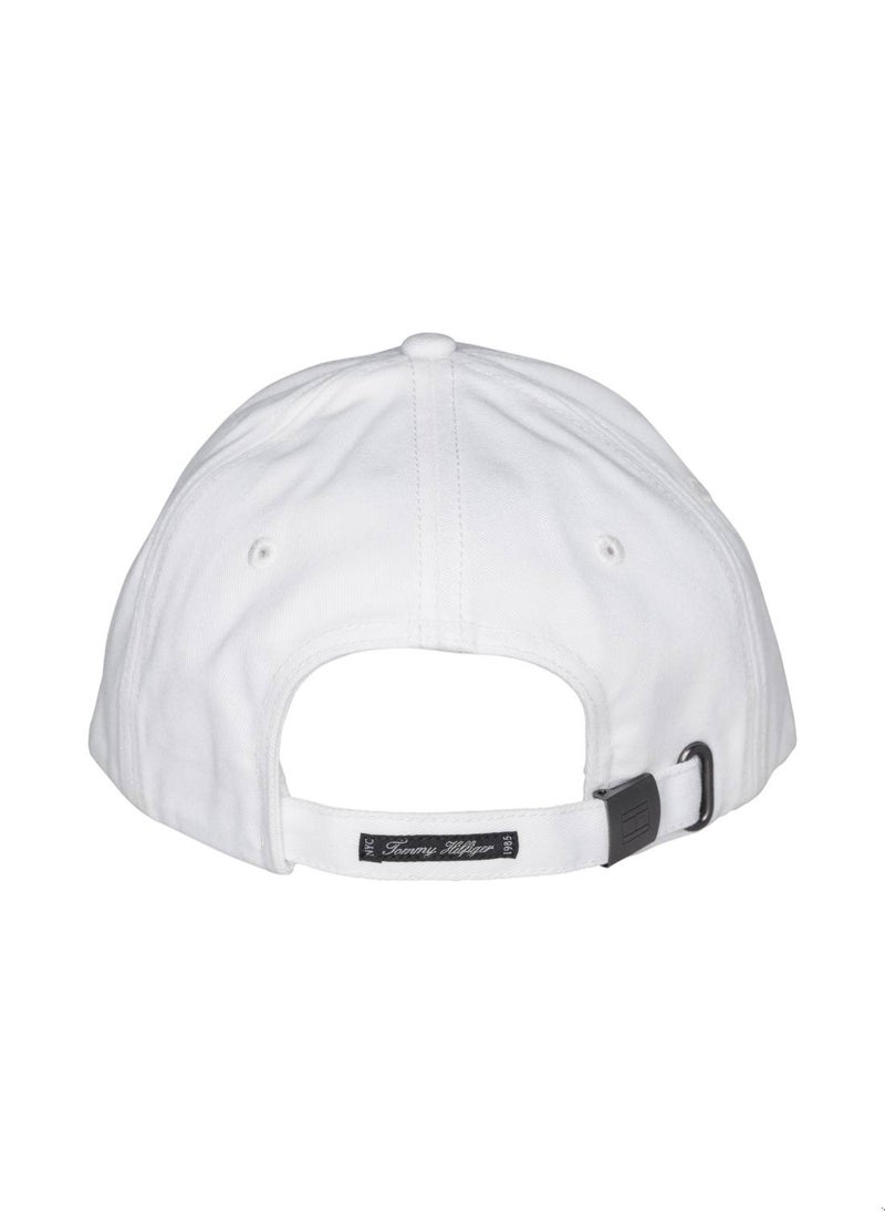 Men's Classic Baseball Cap - Cotton, White