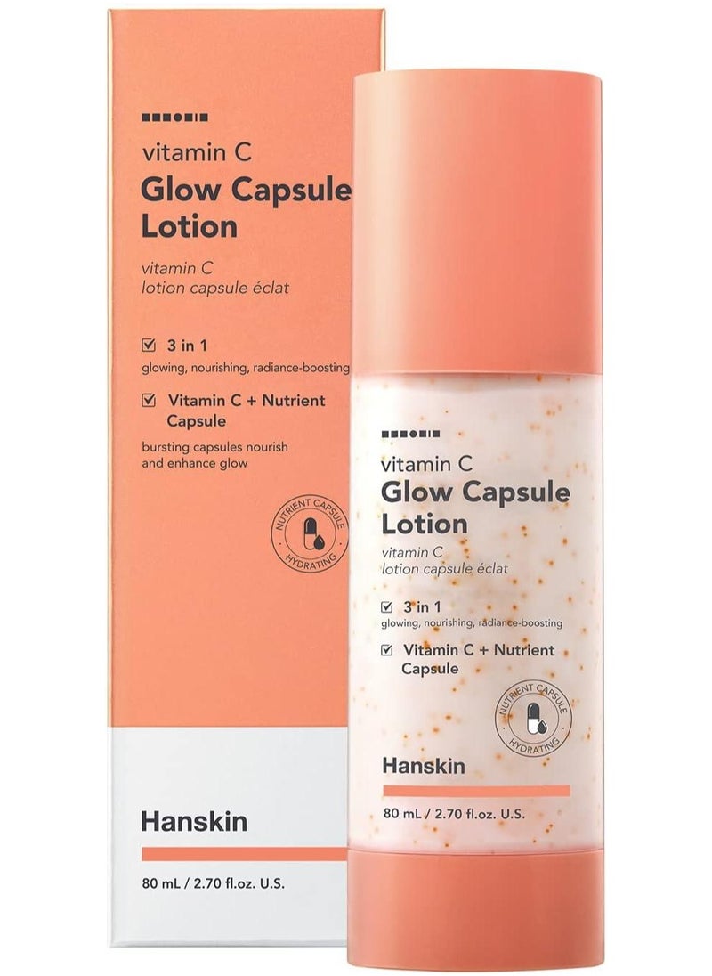 Hanskin Vitamin C Glow Capsule Lotion 80 Ml