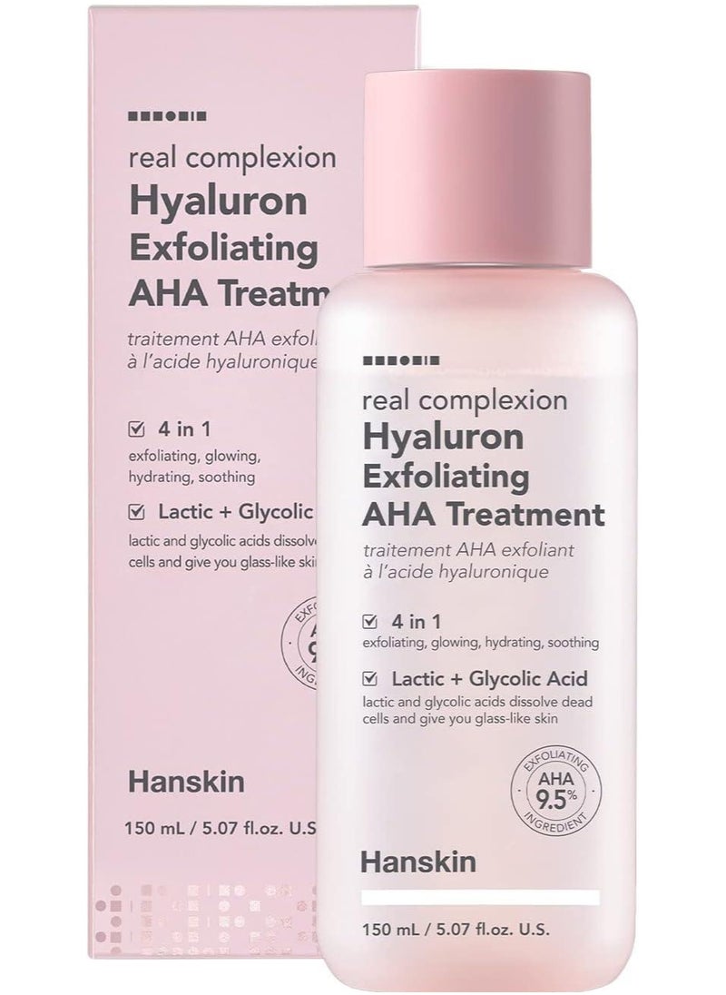 Hanskin Hyaluron Exfoliating Aha Treatment 150Ml