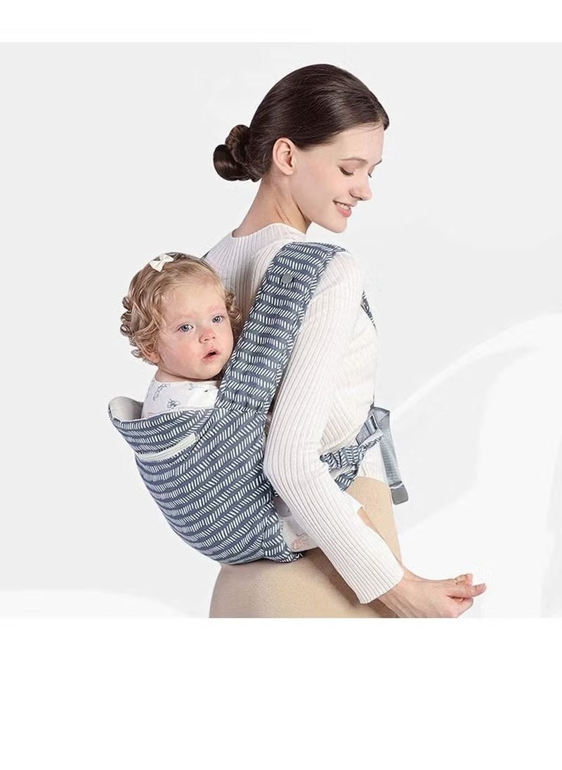 Baby Carrier Baby Strap Baby Sling Protable Baby Holder 100% Cotton Wrap Soft Breathable Adjustable Safe Relaxed Comfortable For Newborn Infant Child Toddlers 3 Months to 3 Years Old