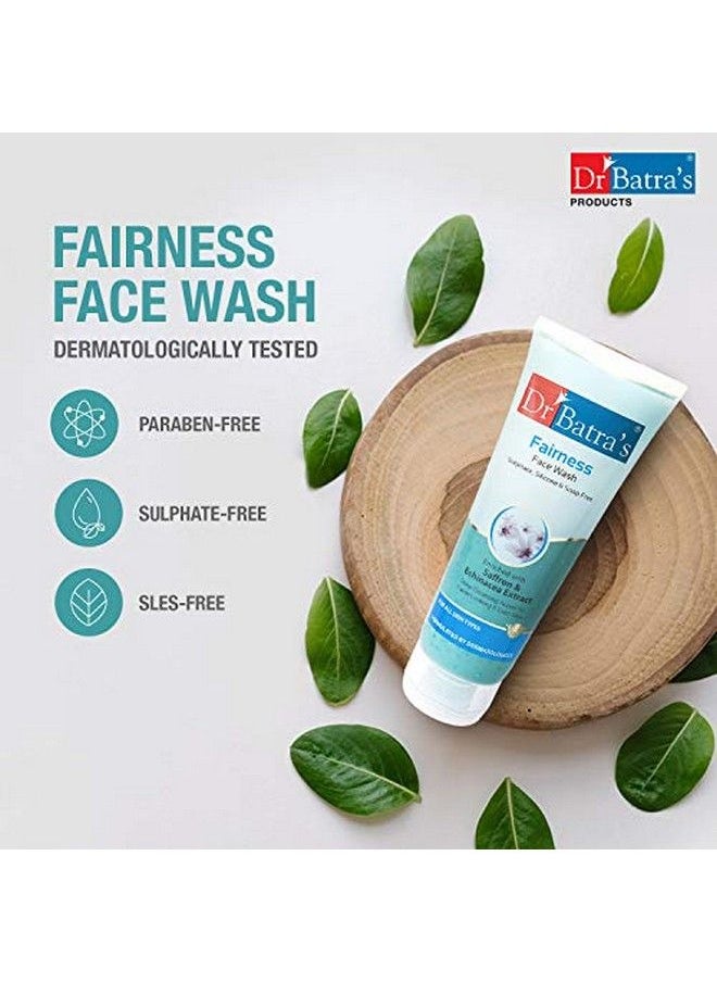 Fairness Face Wash 200 Gm. And Skin Fairness Serum 50 G (Pack Of 2 Men And Women)