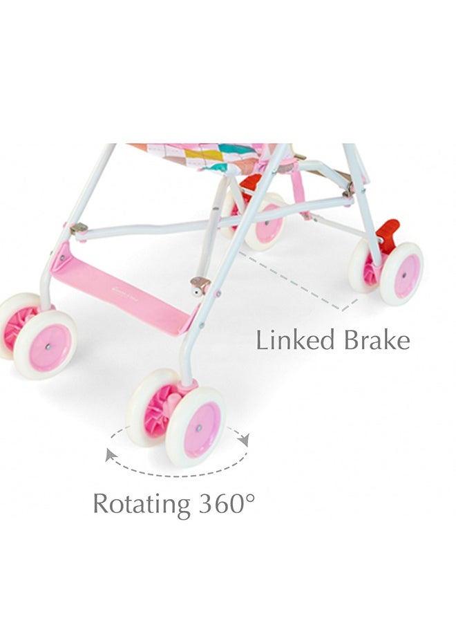 Portable Compact Baby Travel Buggy Stroller - Pink