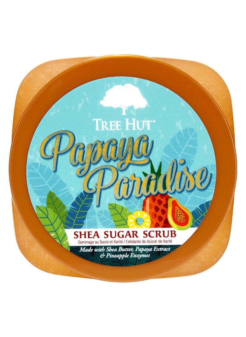 Papaya Paradise Shea Sugar Exfoliating & Hydrating Body Scrub 510 Gm