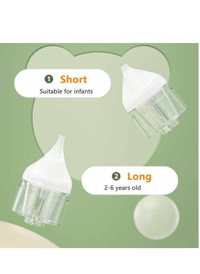 Wholesale Electric Nasal Aspirator 3 Modes Nose Sucker For Deeply Nose Cleaning Booger Mucus Snot Babies Kids Essentials, (Light Green)