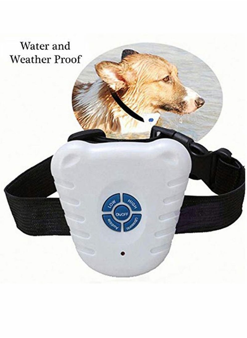 Dog Anti Barking Collar, Waterproof Ultrasonic Anti-Bark Small Collar,Ultrasonic Stop Dogs Pet Gentle Device Training