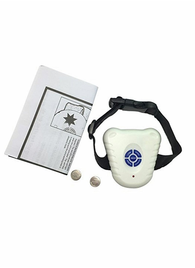 Dog Anti Barking Collar, Waterproof Ultrasonic Anti-Bark Small Collar,Ultrasonic Stop Dogs Pet Gentle Device Training