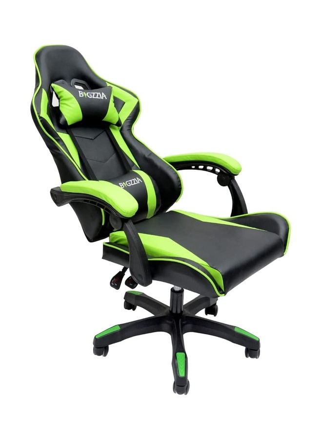 Video Computer Gaming Chair With Fully Reclining Foot Rest And Soft Leather