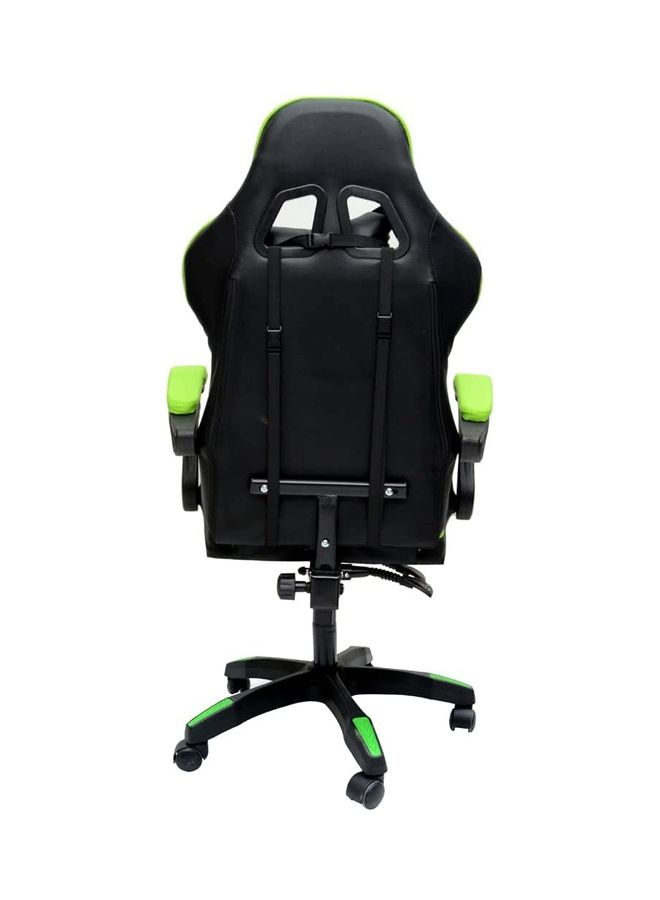 Video Computer Gaming Chair With Fully Reclining Foot Rest And Soft Leather