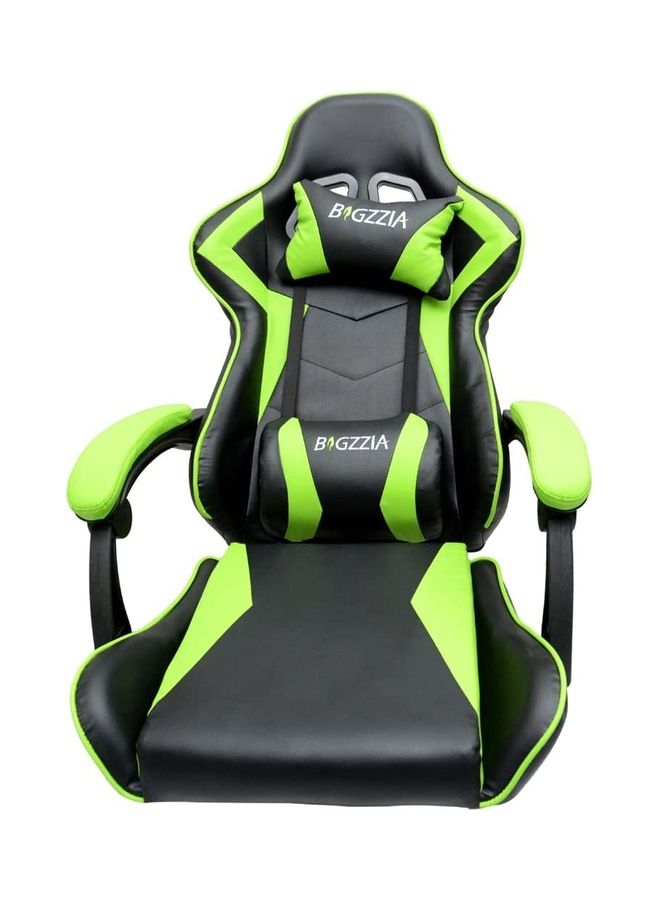 Video Computer Gaming Chair With Fully Reclining Foot Rest And Soft Leather