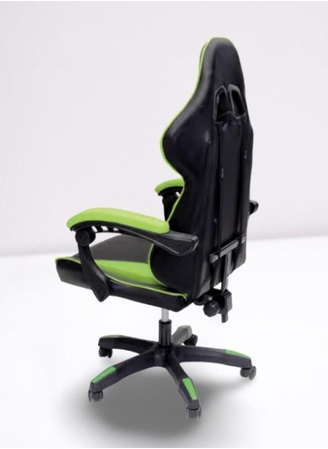 Ragnar High Quality New Design Breathable Gamer's Full Reclining Adjustable Office chair , Gaming Chair In Green And Black Sh-30