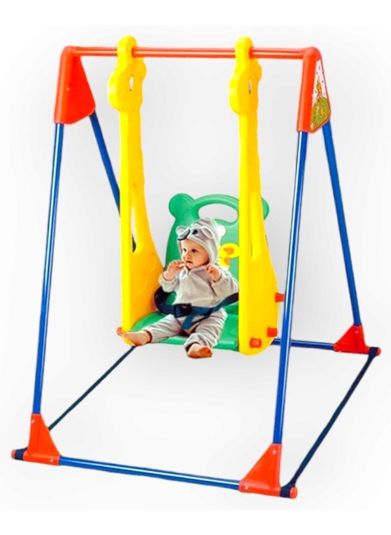 baby single seater swing baby with stand MULTI COLOUR