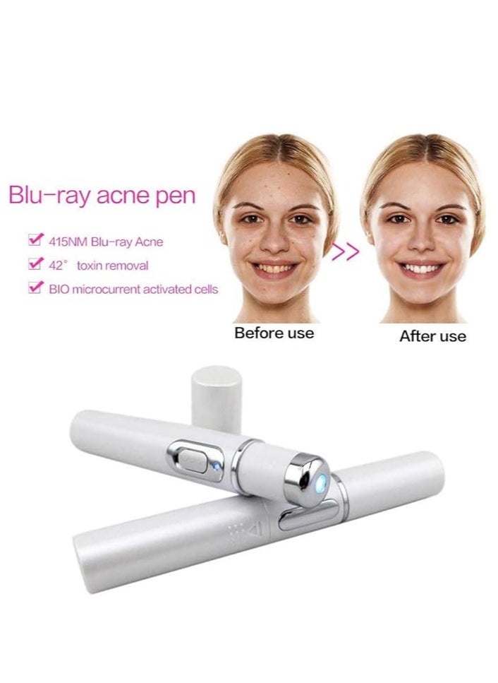 Spider Vein Eraser Pen Blue Light Therapy Machine for Mole Acne Scar Removal, Skin Tightening