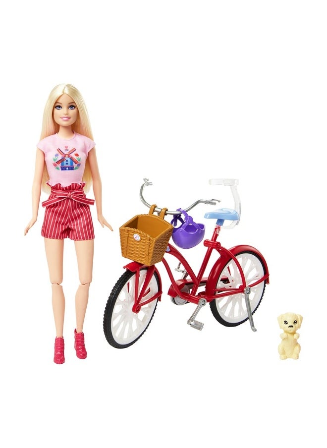 Barbie Pink Passport Doll Playset