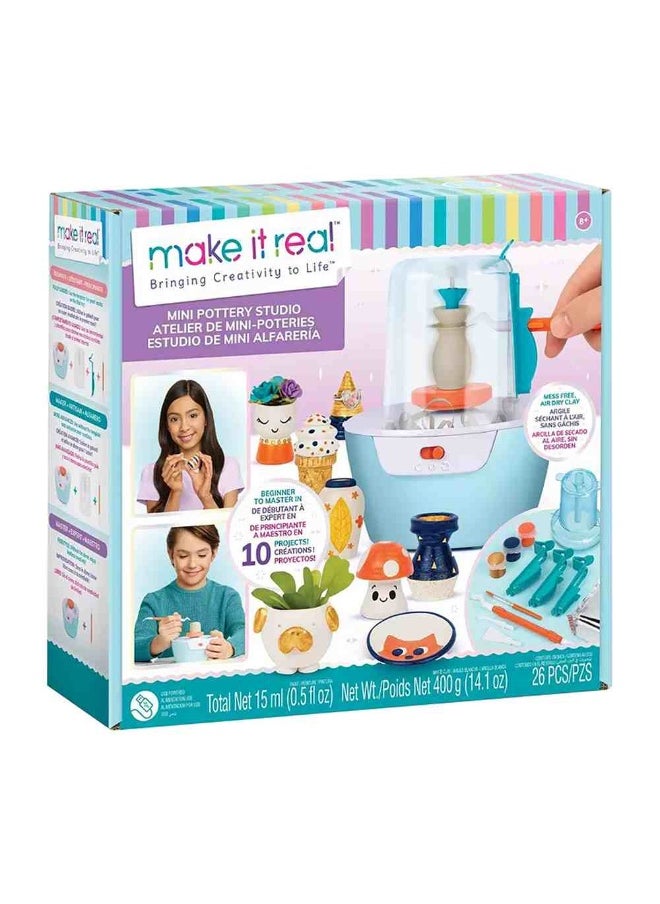 Mini Pottery Studio (26 Pieces)