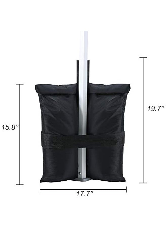 Heavy Duty Premium Instant Shelters Gazebo Weight Bags for Pop up Gazebo, Outdoor Patio, Backyard.