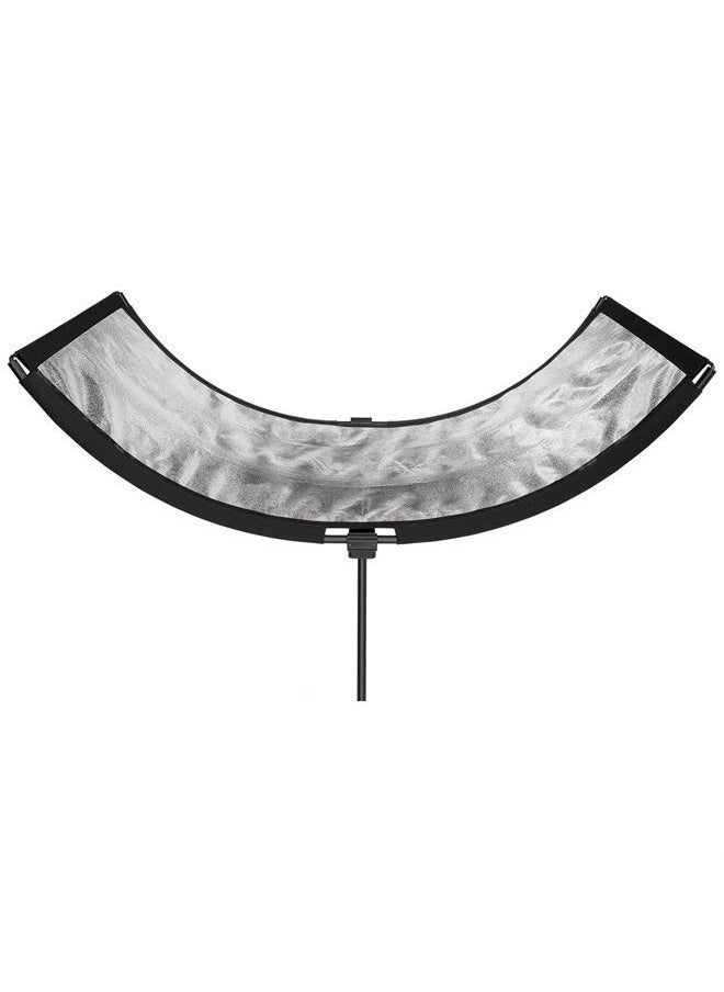 Eyelighter 3 - The Original Curved Reflector. Includes Silver, White, and Sunlight Fabrics for Portrait and Headshot Photgraphy