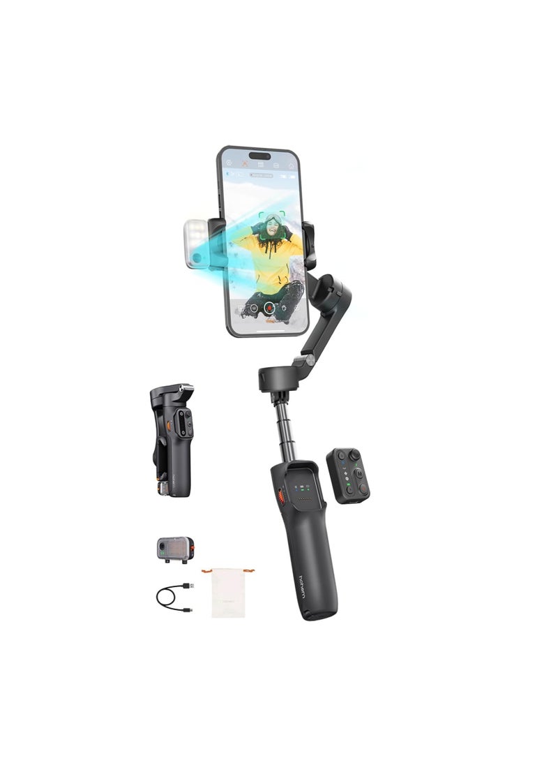 Hohem iSteady V3 Foldable Gimbal Stabilizer With AI Tracker & Remote