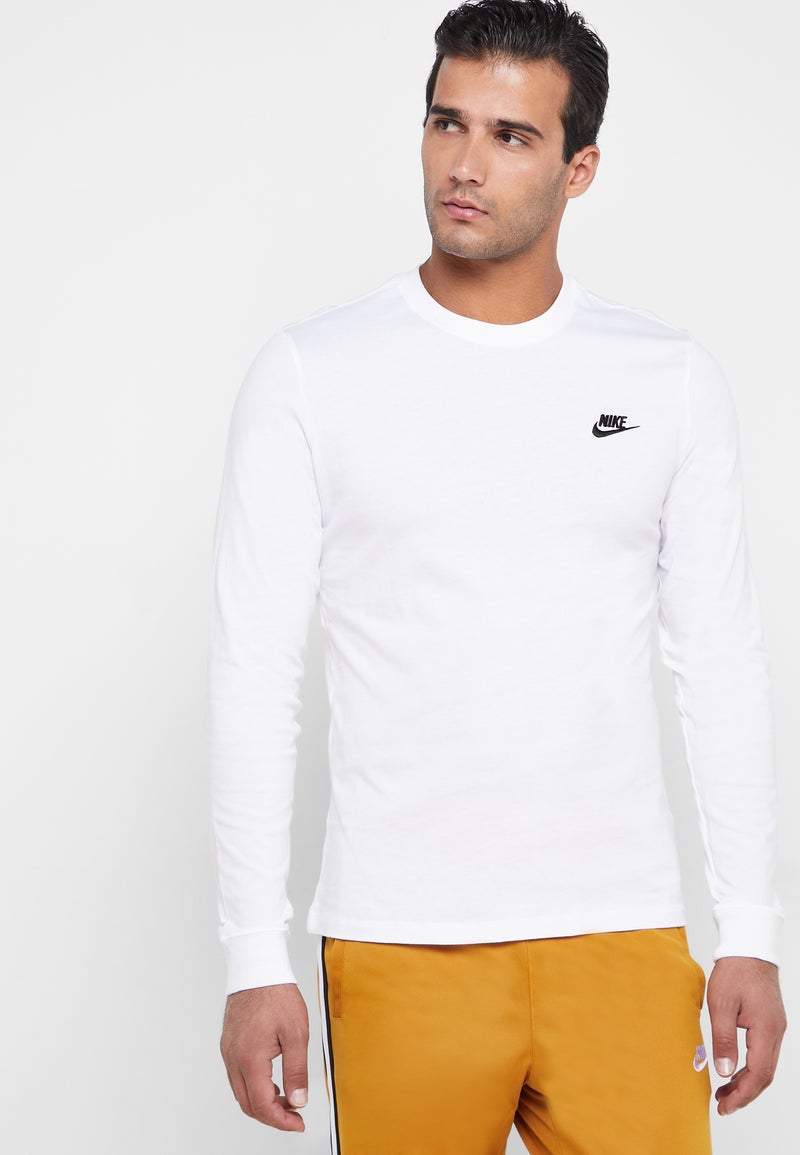 NSW Club Long Sleeves T-Shirt White